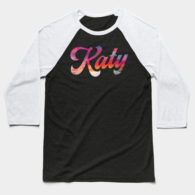 Katy Baseball T-Shirt by Snapdragon